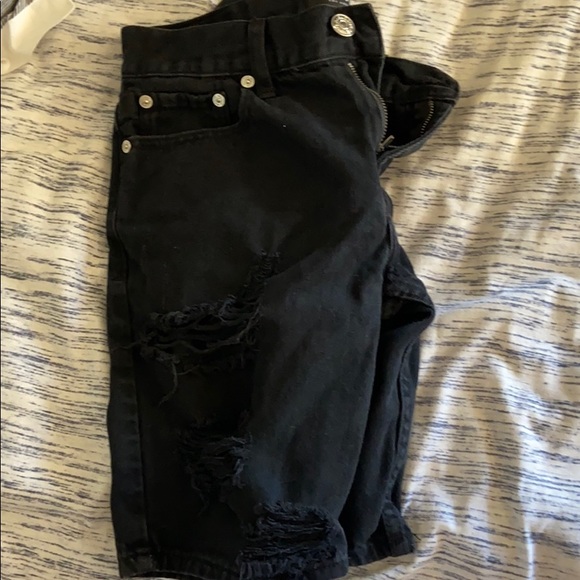 PacSun ripped jean shorts - Picture 5 of 6